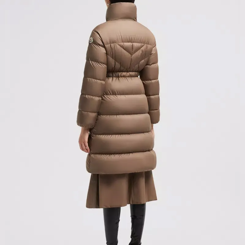 Moncler Brou Long Down Jacket-3