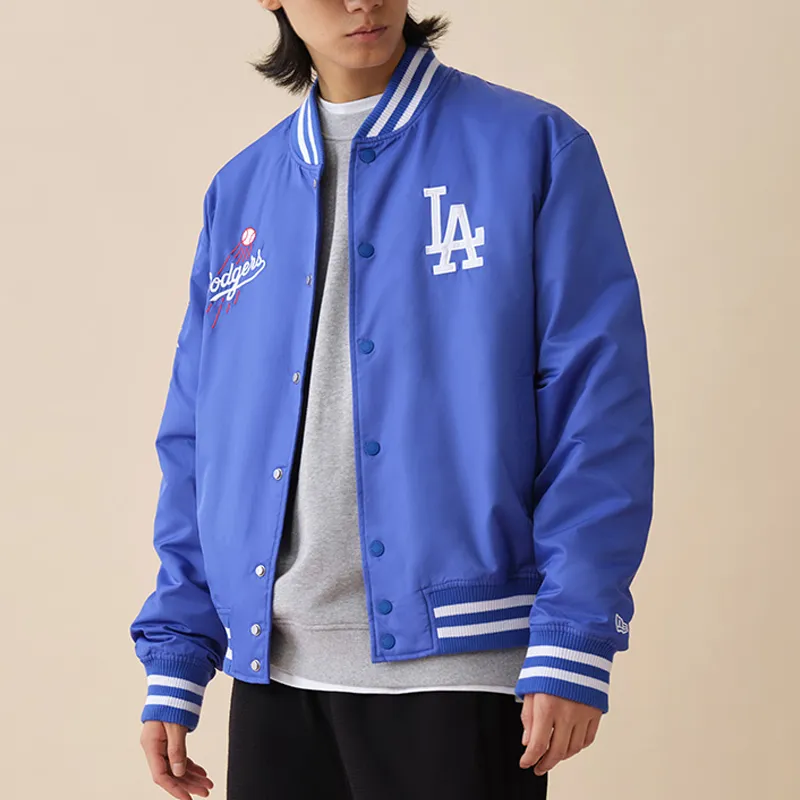 New Era x MLB FW24 Jacket Unisex Marine Blue-3