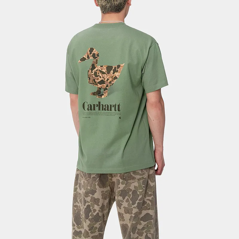 Carhartt WIP Fold Duck Short Sleeve T Shirt-3