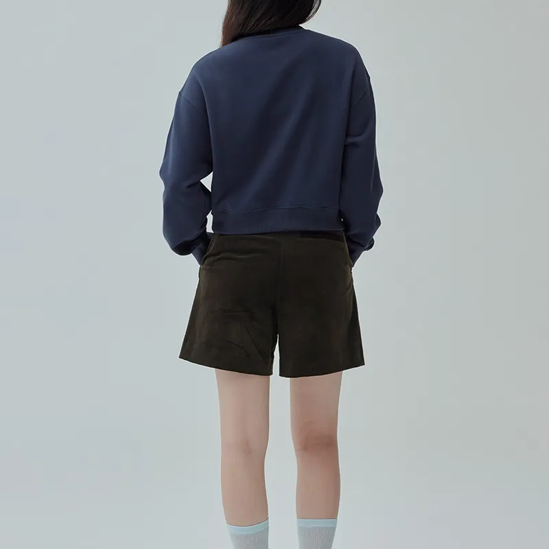 COVERNAT FW24 Sweatshirt Women's Marine Blue-2