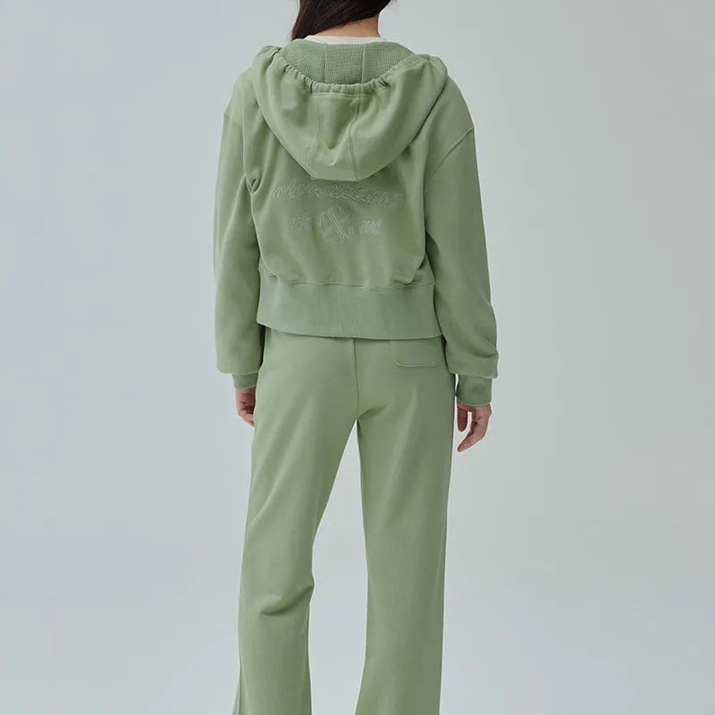 COVERNAT FW24 Sweatshirt Women's Sage Green-3