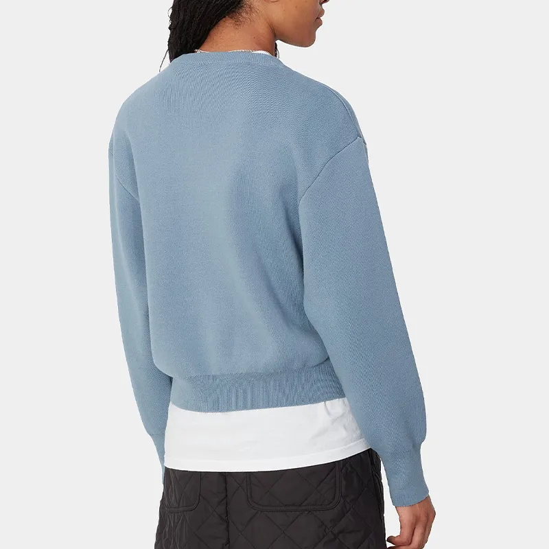 Carhartt WIP Logo Embroidered Crewneck Jumper-4