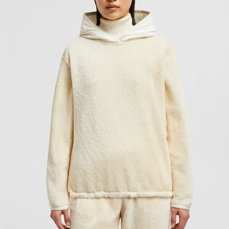 Moncler Panelled Logo Patch Hoodie-1