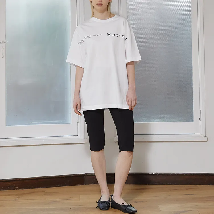 MATIN KIM SS25 T Shirt Women's White-5
