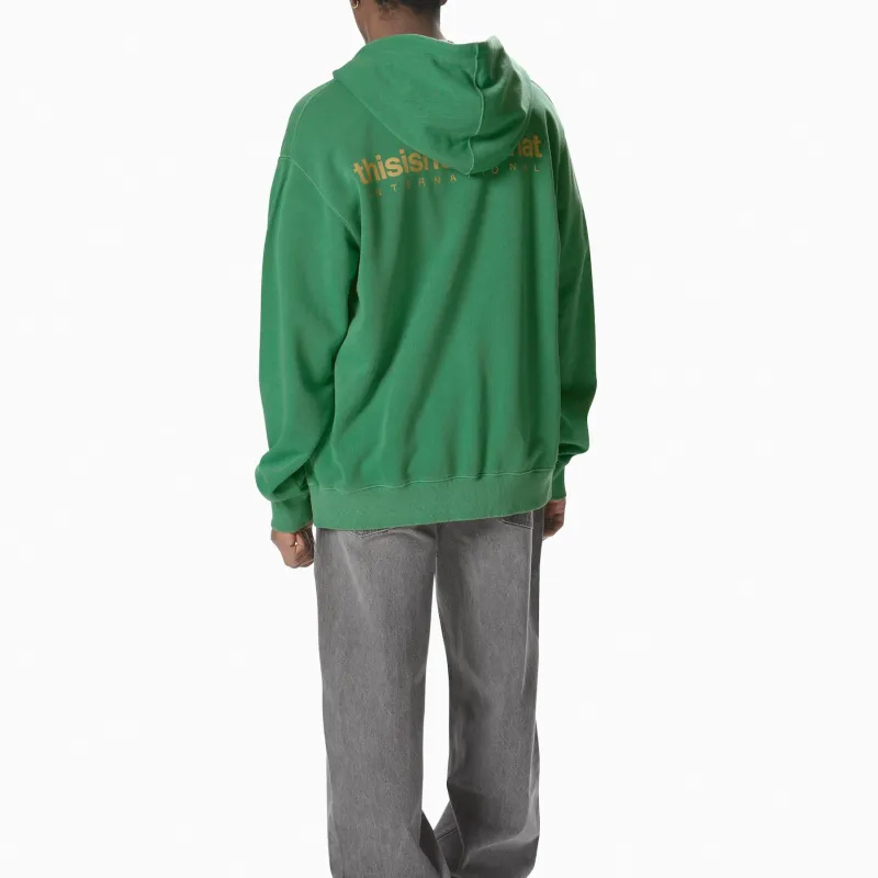 Thisisneverthat SS25 SS25 Sweatshirt Unisex Dark Green-3