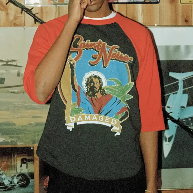 SAINT Mxxxxxx T Shirts Men Black-2