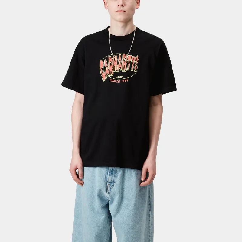Carhartt WIP T Shirts Men Black-2