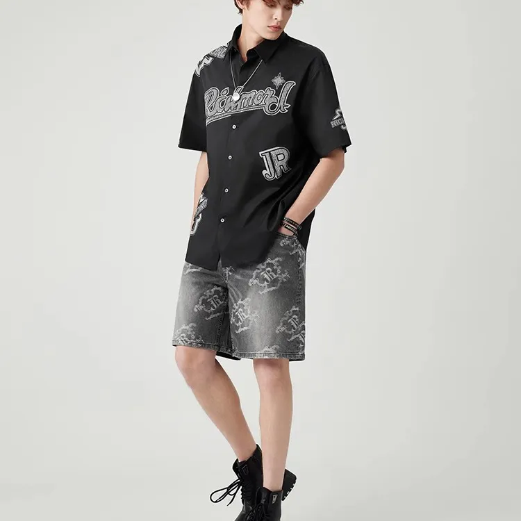 JOHN RICHMOND SS25 Denim Shorts Men's-4