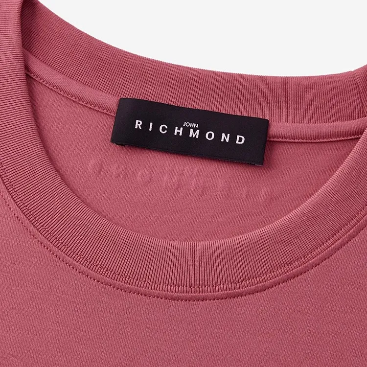 JOHN RICHMOND SS25 T Shirt Unisex Rubber Pink-2