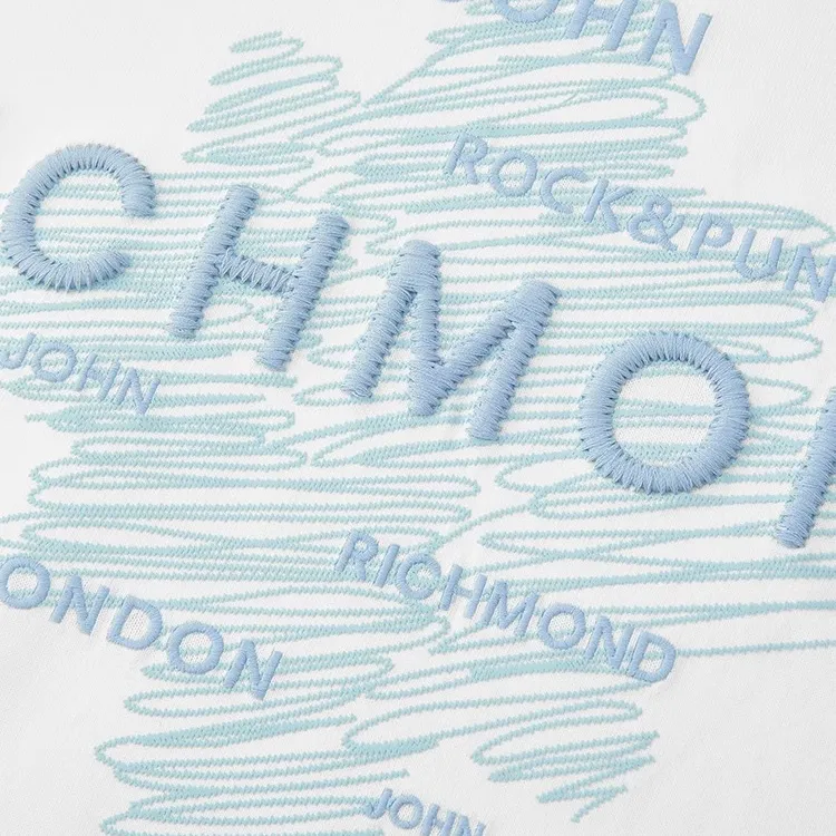 JOHN RICHMOND T Shirt Unisex Raw White-3