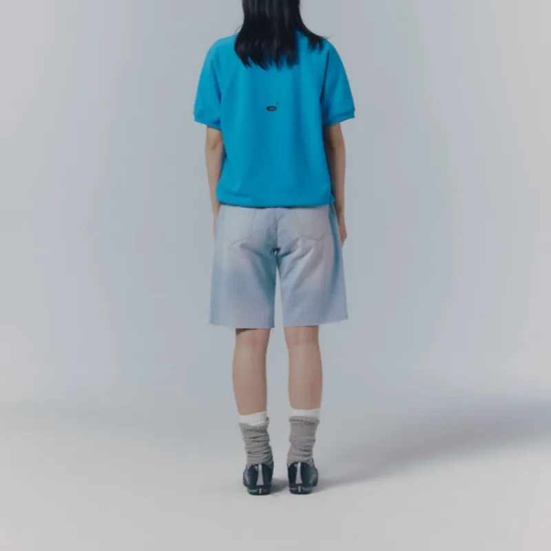Mmlg SS25 T Shirt Unisex Turquoise Blue-4