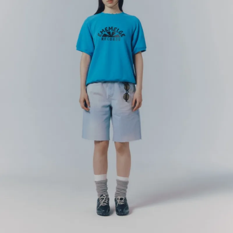 Mmlg SS25 T Shirt Unisex Turquoise Blue-2