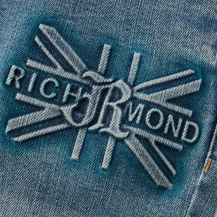 JOHN RICHMOND SS25 Jeans Unisex Dark Denim Blue-3
