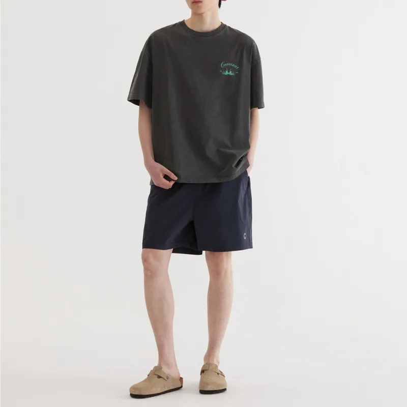 COVERNAT SS25 T Shirt Men's Charcoal Gray-2