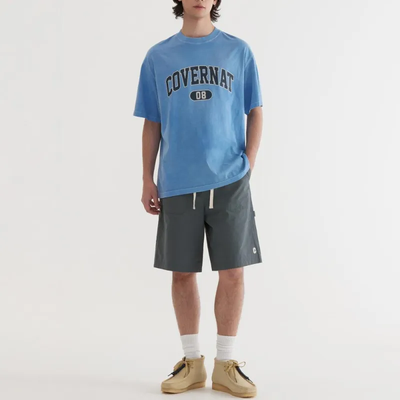 COVERNAT SS25 T Shirt Unisex Blue-2