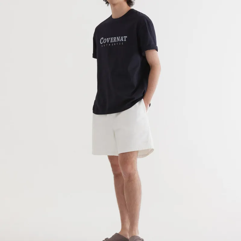 COVERNAT SS25 T Shirt Men's Dark Marine Blue-3