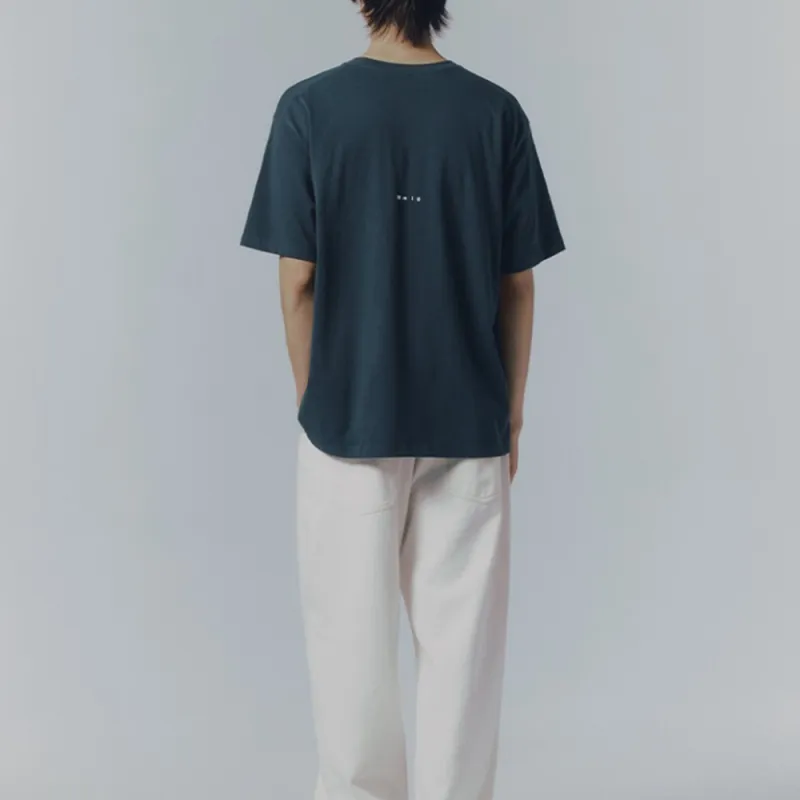 Mmlg SS25 T Shirt Unisex Charcoal Black-3