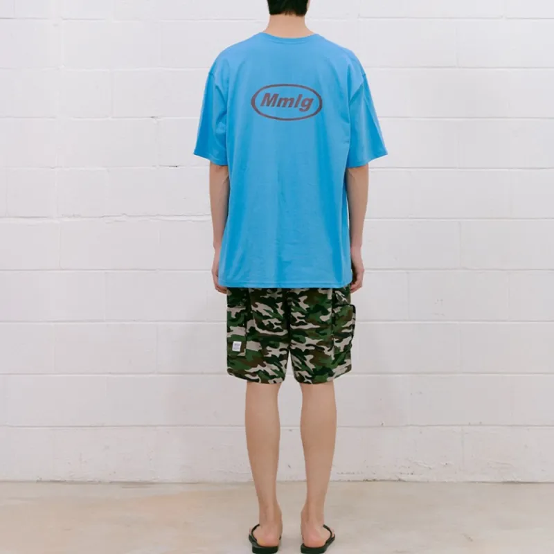 Mmlg SS25 T Shirt Unisex Turquoise Blue-3