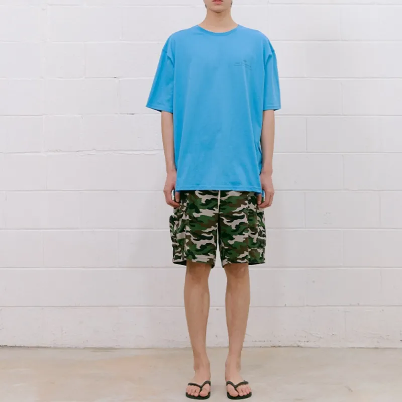 Mmlg SS25 T Shirt Unisex Turquoise Blue-2