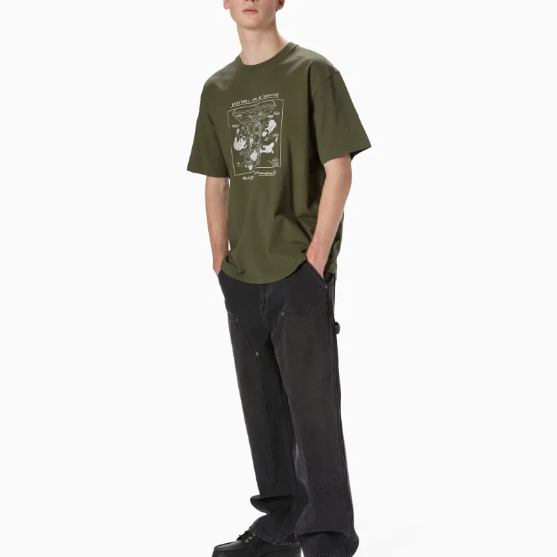 Thisisneverthat T Shirts Unisex Olive Green-3