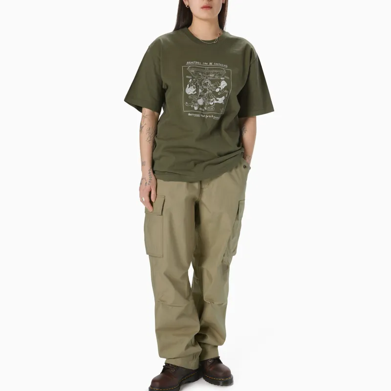 Thisisneverthat T Shirts Unisex Olive Green-2