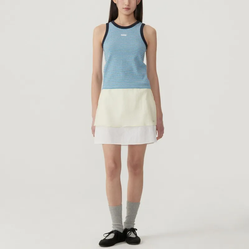 COVERNAT SS25 Tank Top Women's Blue-2