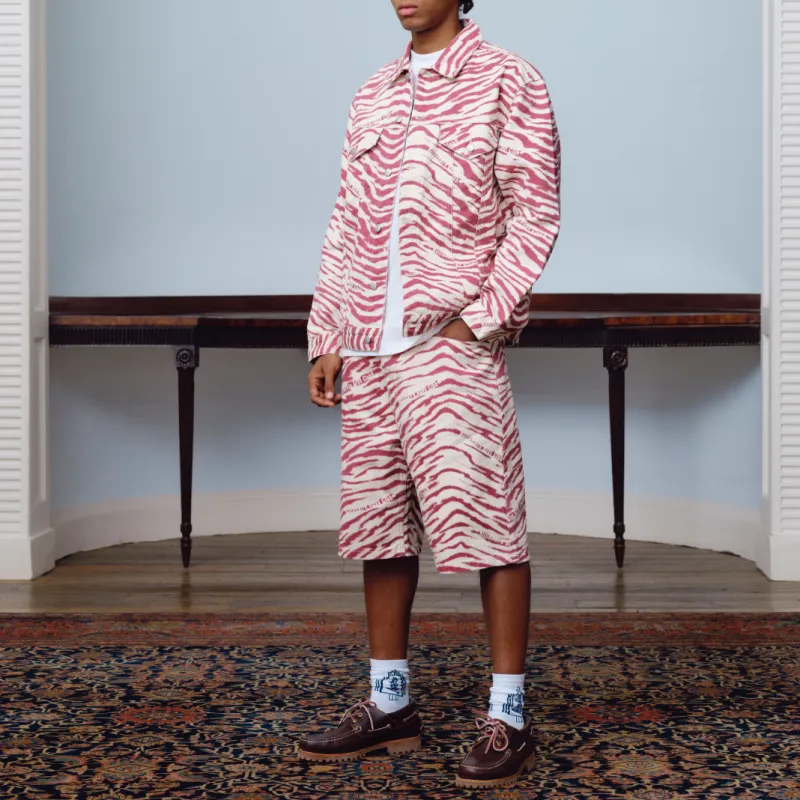 BILLIONAIRE BOYS CLUB FW25 Denim Shorts Unisex Pink-2