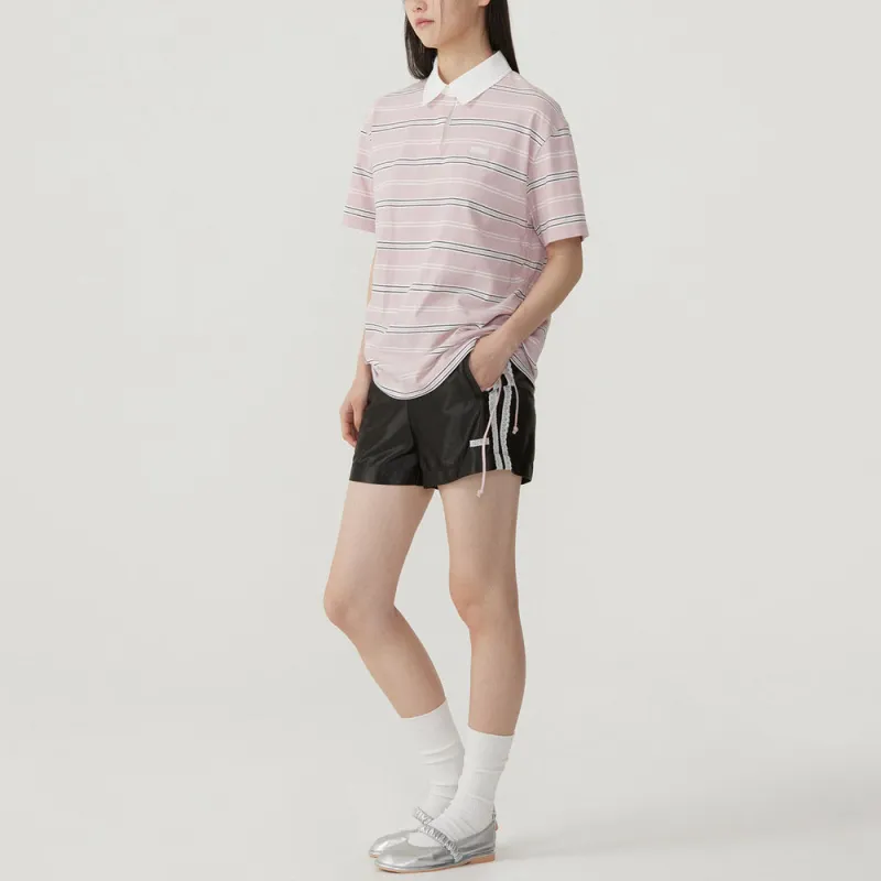 COVERNAT SS25 Polo Shirt Women's Light Pink-3