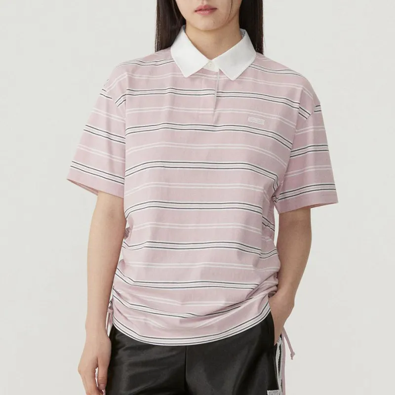 COVERNAT SS25 Polo Shirt Women's Light Pink-5