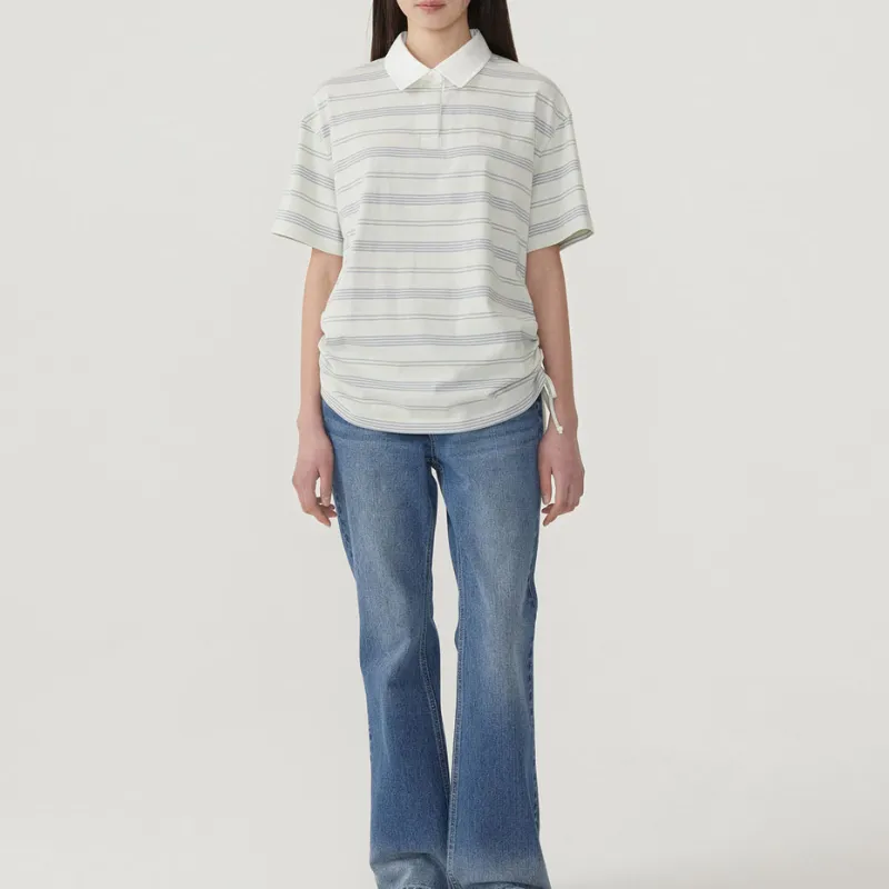 COVERNAT SS25 Polo Shirt Women's Light Green-5