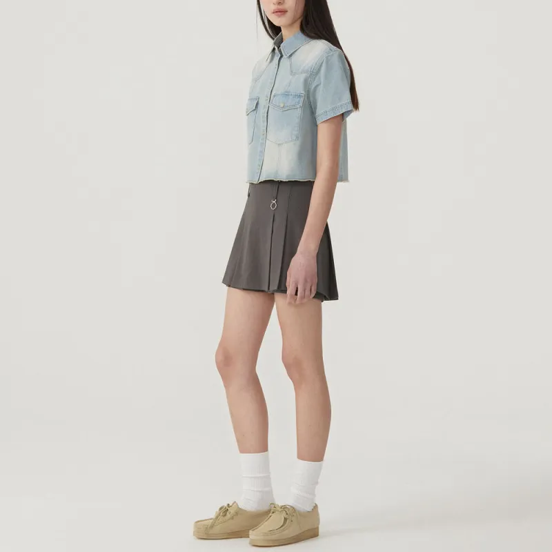 COVERNAT SS25 Shirt Women's Light Blue-5