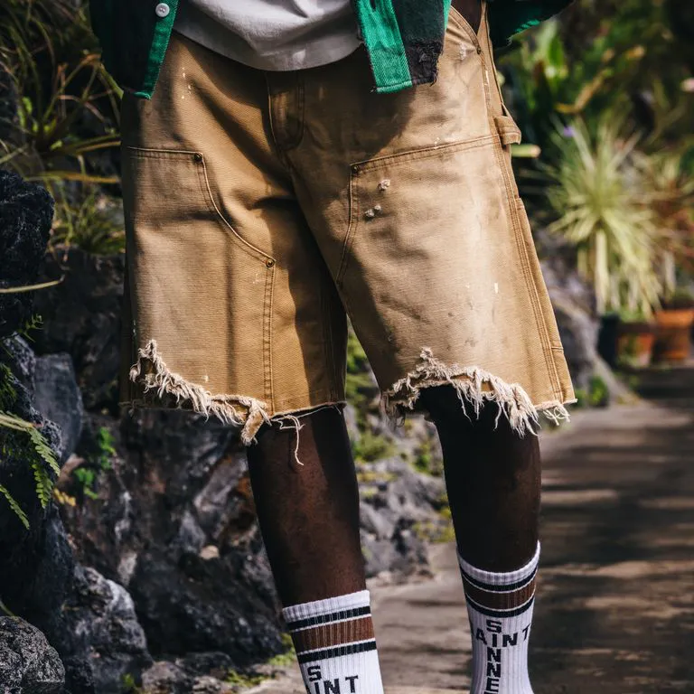 SAINT Mxxxxxx Cotton Bermuda-2