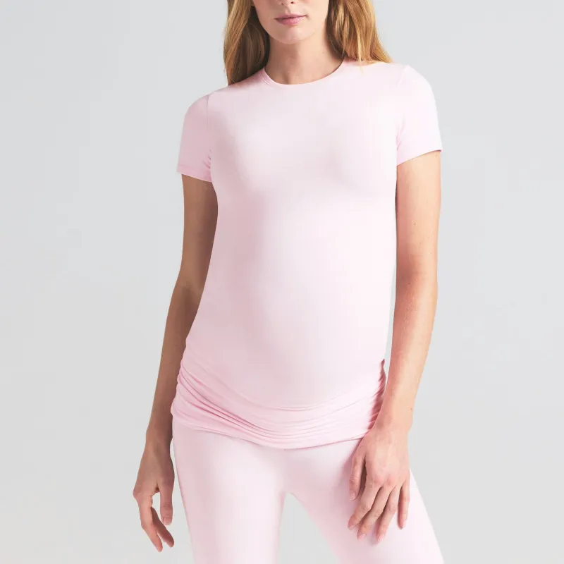 Skims Mother's Day Limited Collection T Shirts Women's Cherry Blossom/Cherry Blossom-1