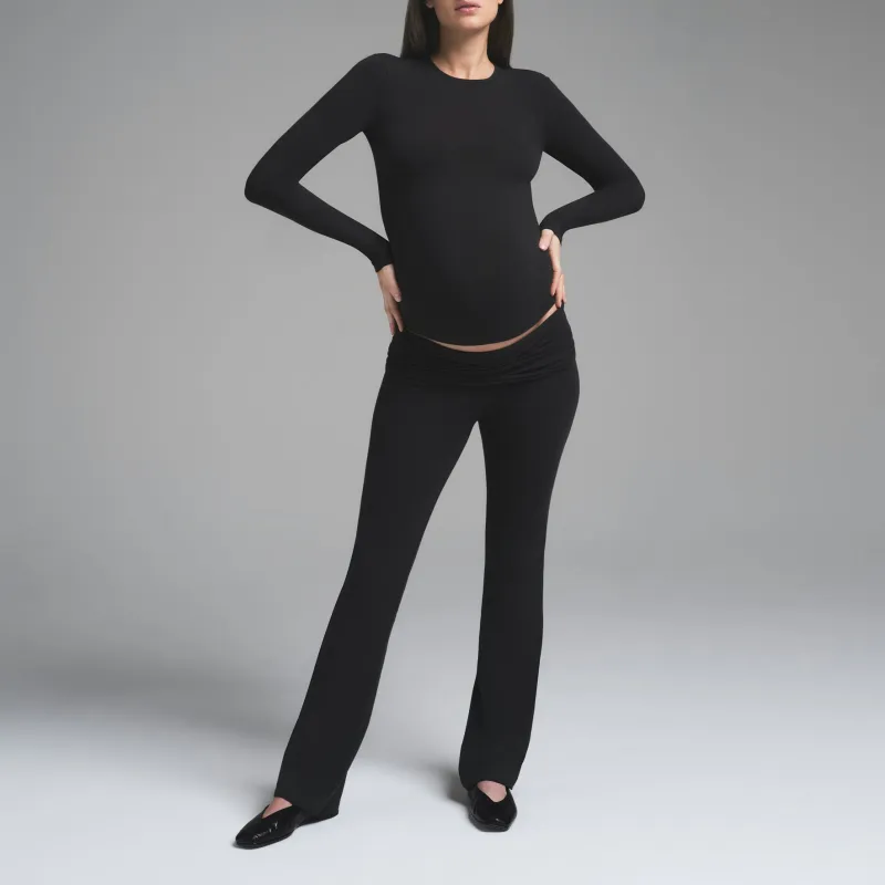 Skims Mother's Day Limited Collection T Shirts Women's Soot/Smoke Gray-4