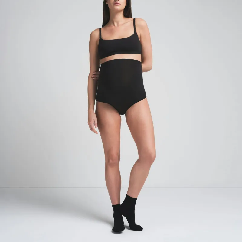 SKIMS Mother's Day Limited Collection SS25 COTTON JERSEY MATERNITY HIGH WAISTED BRIEF Underpants Women's-1
