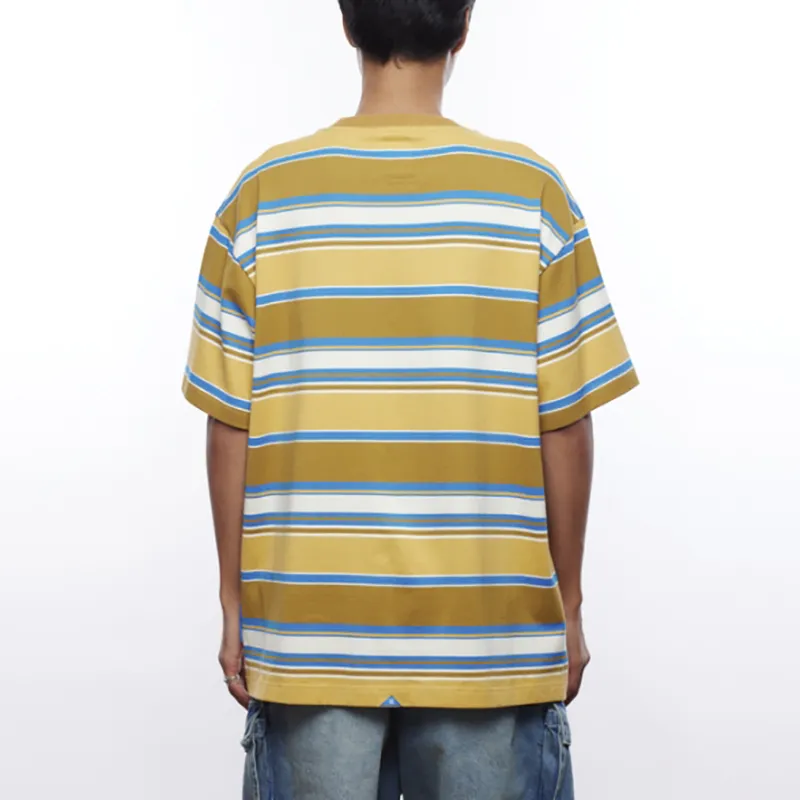 Liberaiders MULTI STRIPE POCKET TEE T Shirt Unisex-3