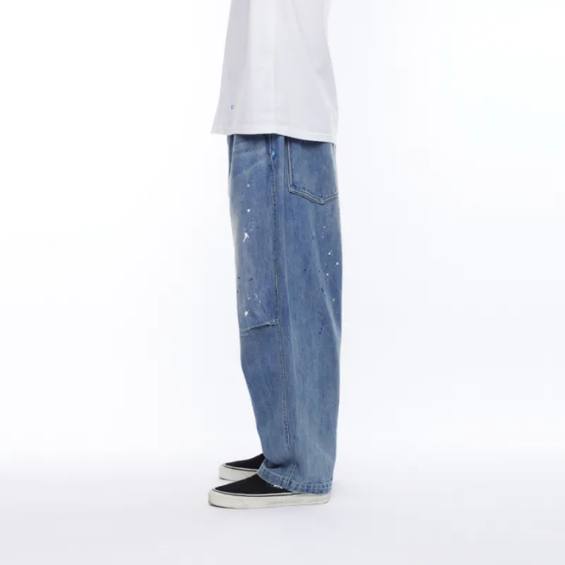 Liberaiders TRIBAL DENIM SARROUEL PANTS HW Jeans Unisex-4