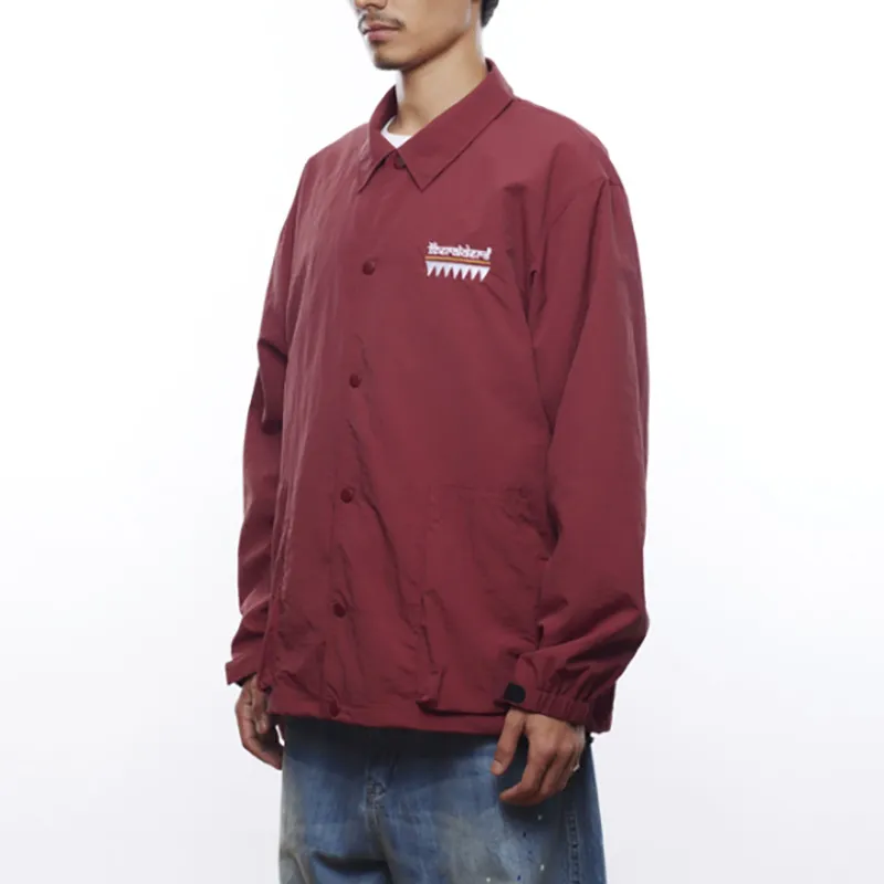 Liberaiders Jackets Unisex Burgundy Red-4