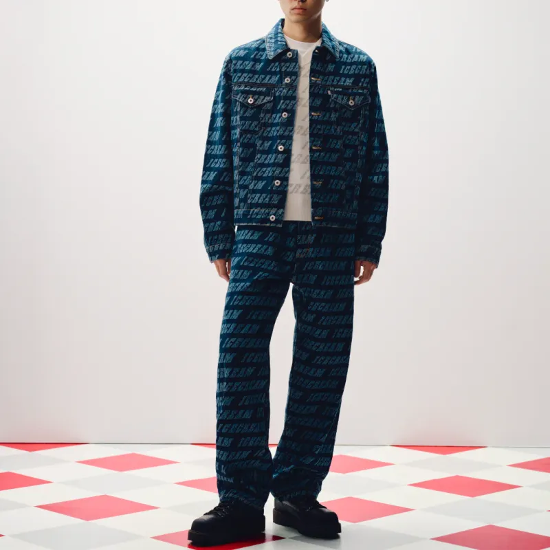 Ice Cream Jeans Unisex Indigo-3