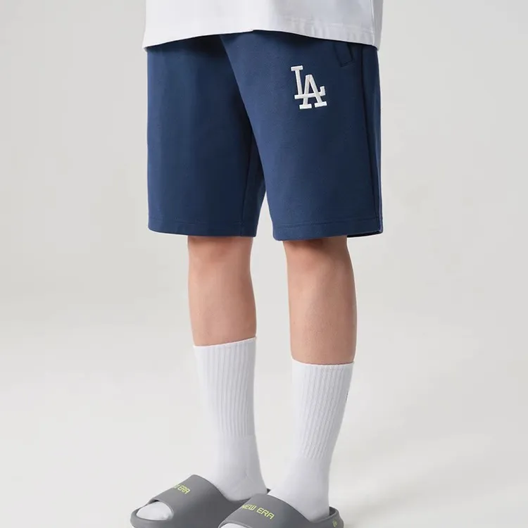 New Era Casual Shorts Unisex Navy Blue-3