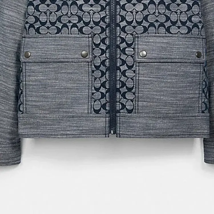 COACH Jackets Men Gray-2