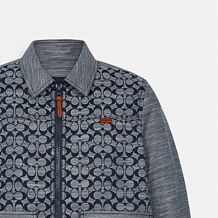 COACH Jackets Men Gray-5