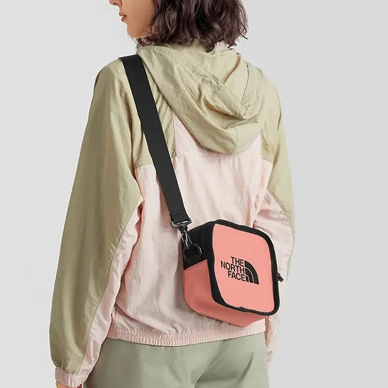 THE NORTH FACE Polyester Crossbody Bag Camera Bag Small Square Bag Shoulder Bag Regular Unisex Pink-4
