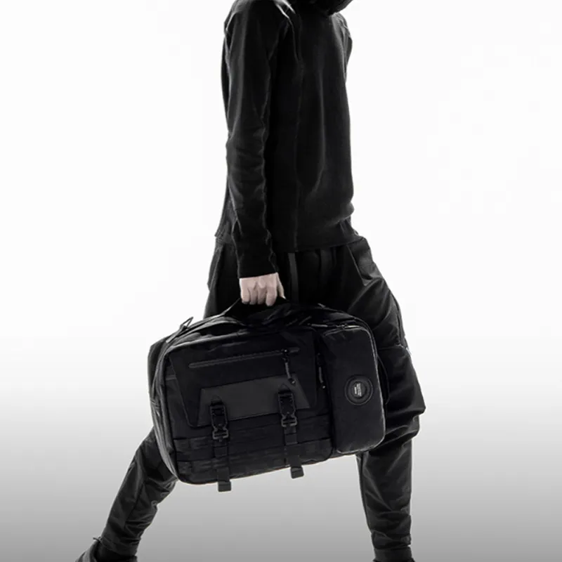 Subcrew Polyester Backpack Regular Unisex Black-2