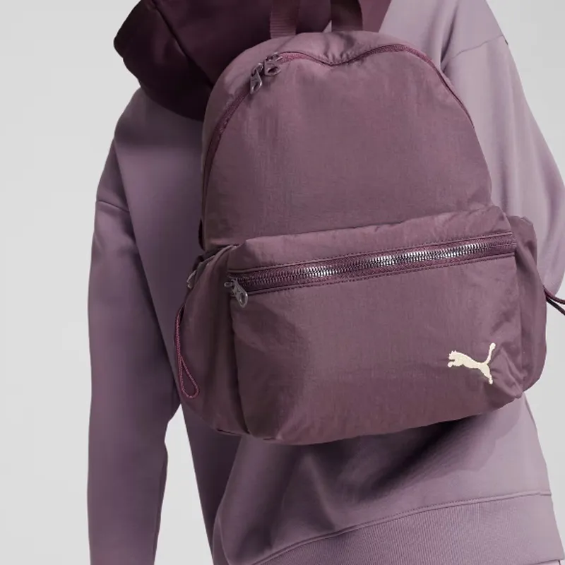 PUMA Nylon Backpack Regular Women's Midnight Fuchsia-2