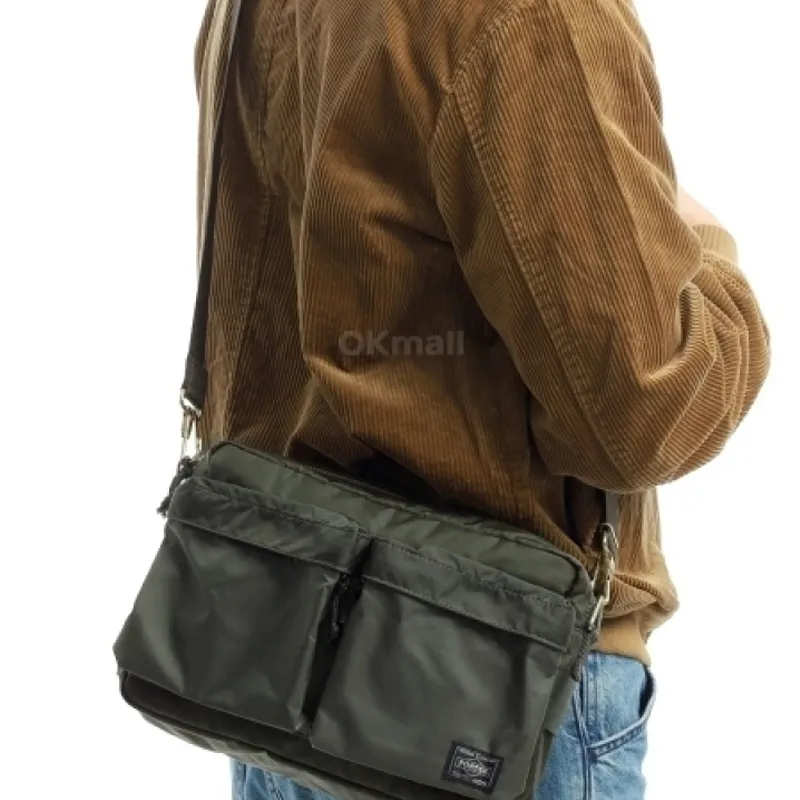 PORTER Logo patch Messenger Bag-3