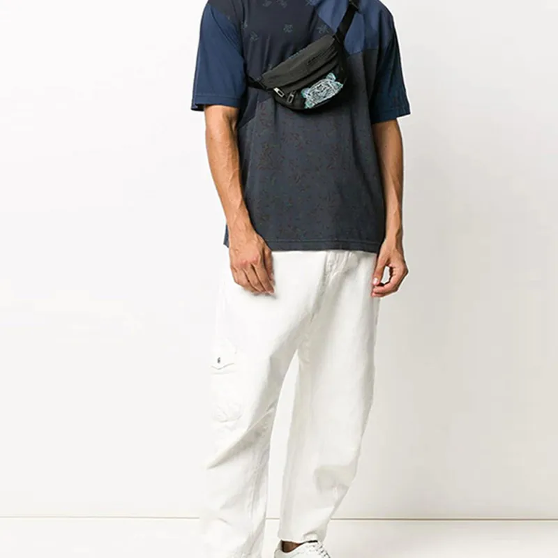 KENZO Nylon Sling Bag Small Size Men's Black-3