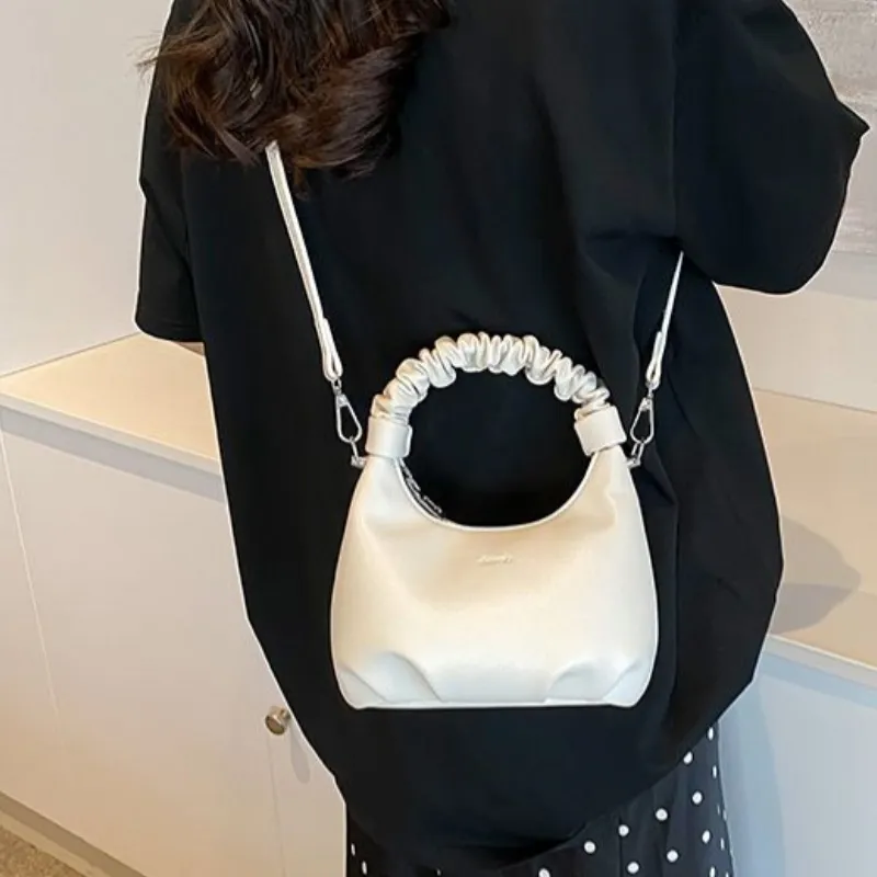 Duoluplo Doron Paul PU Shoulder Bag Regular Women's Black/Silver/Yellow/White-10