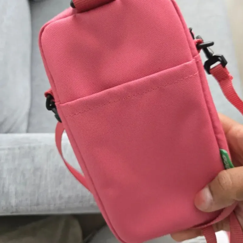 THE NORTH FACE Polyester Shoulder Bag Crossbody Bag Mini Unisex Pink-3