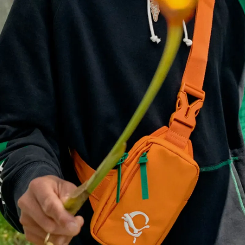 PUMA CARROTS Collaboration Polyester Shoulder Bag Crossbody Bag Regular Men's Orange-3